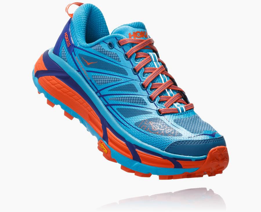 Hoka One One Trailsko Dame - Mafate Speed 2 - Blå - 968472NJI